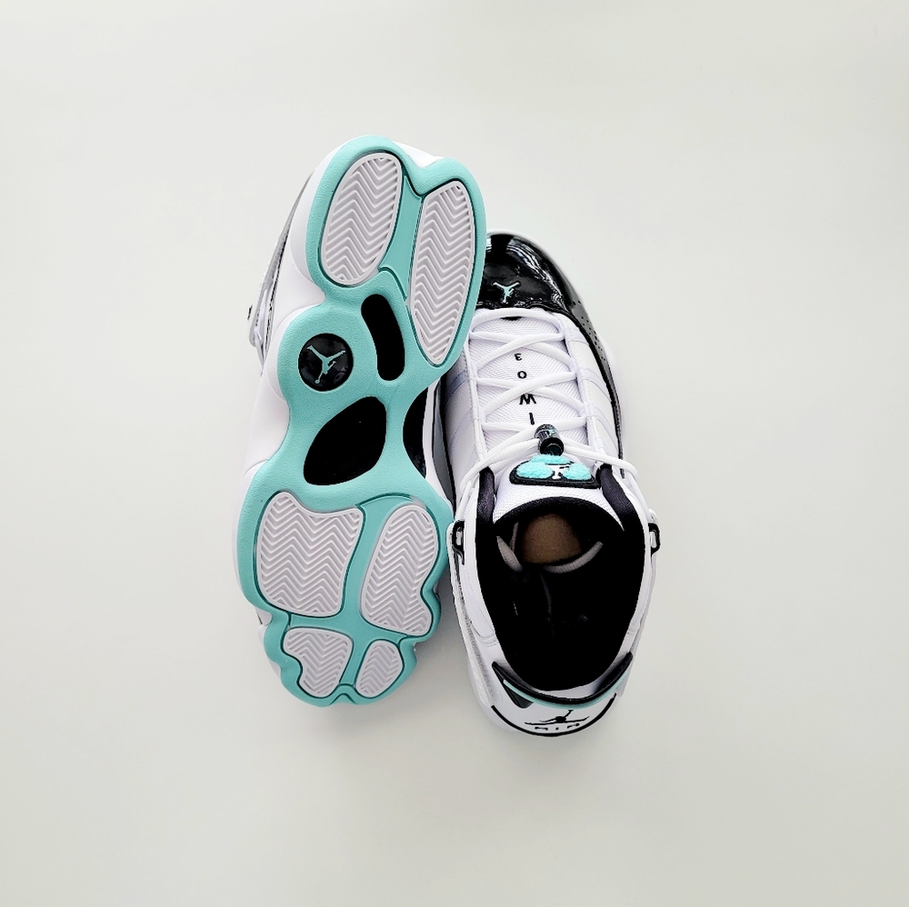 Jordan 6 Rings "Tropical Twist" White/ Black Men's 10.5 - Picture 5 of 6